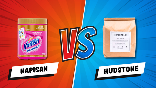 Napisan Vanish Oxi Action vs Hudstone Pre Soaker