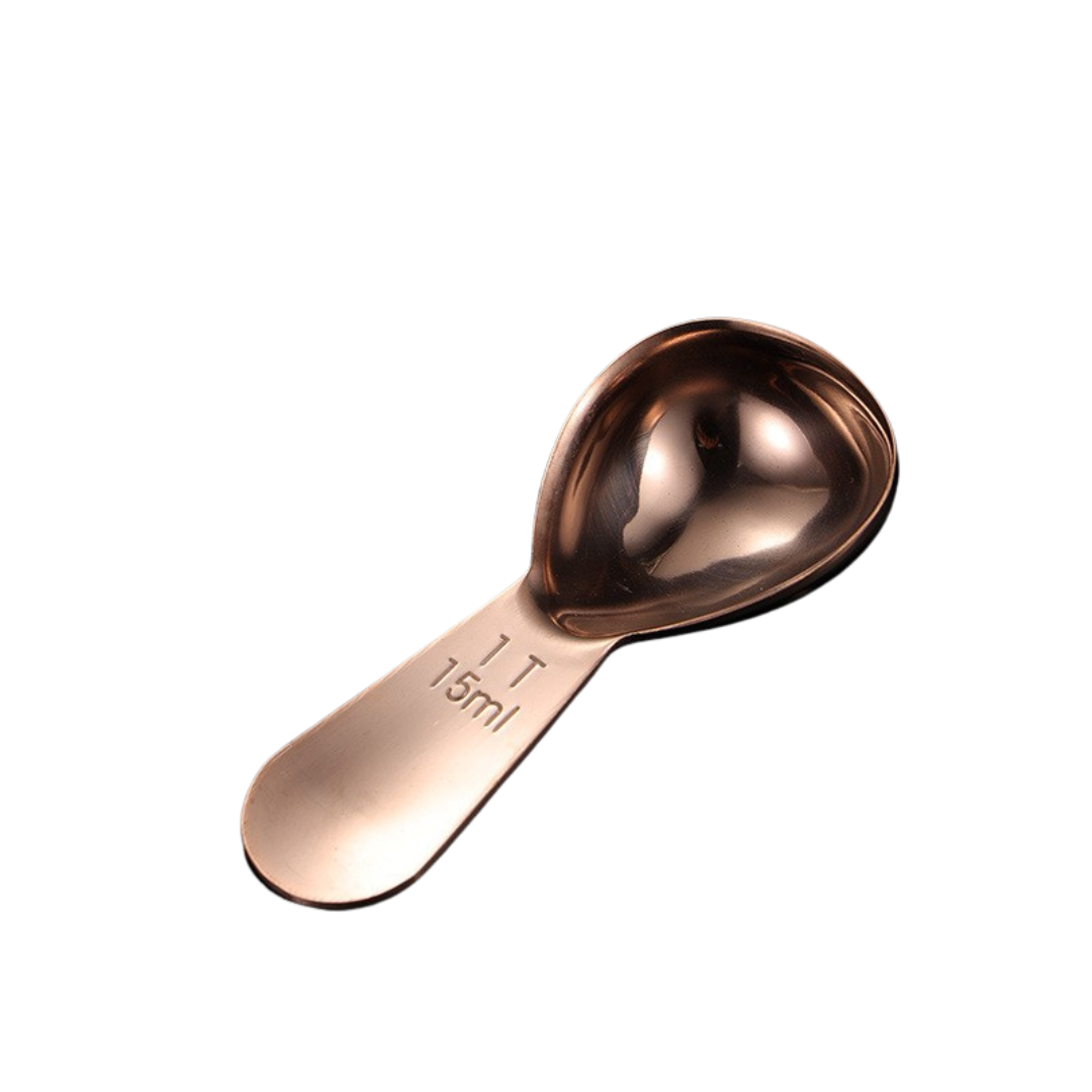 rose gold laundry scoop