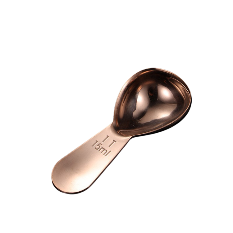 rose gold laundry scoop